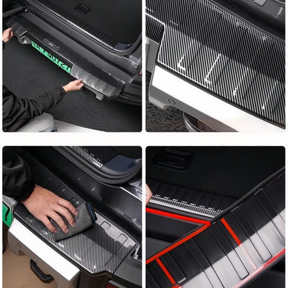 Carbon Fiber Trunk Sill Guard for BYD Leopard 5 & Denza B5 - Nice BYD