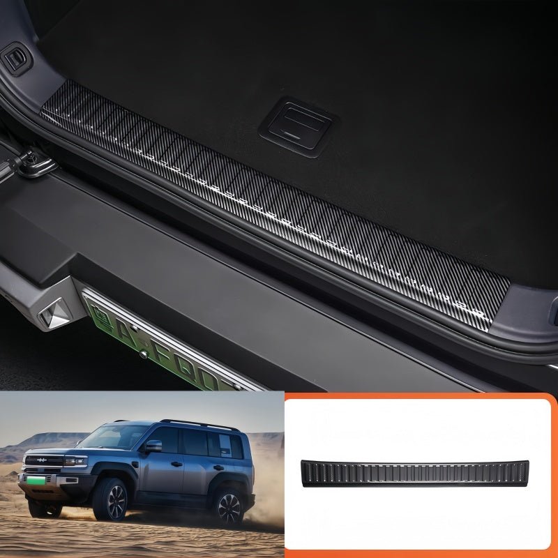 Carbon Fiber Trunk Sill Guard for BYD Leopard 5 & Denza B5 - Nice BYD