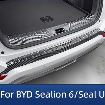 Carbon Fiber Trunk Sill Protector for BYD Sealion 6/Seal U - Nice BYD