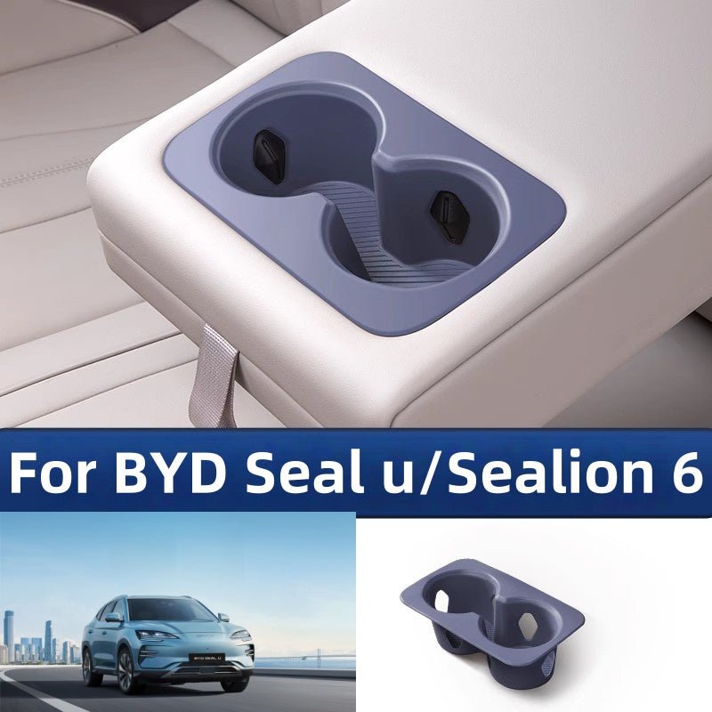 Cup Holder Protector for BYD Seal U/Sealion 6 Rear Armrest Box - Nice BYD