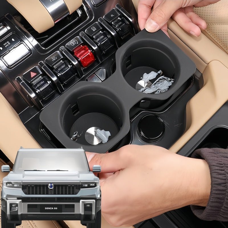 Cup Holder Silicone Inner Mat for Leopard 8 & Denza B8 - Nice BYD