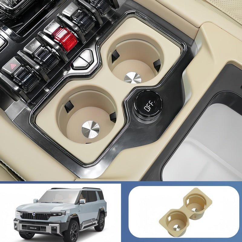 Cup Holder Silicone Inner Mat for Leopard 8 & Denza B8 - Nice BYD
