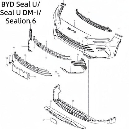 Custom OEM Replacement Parts For All BYD Models - Nice BYD