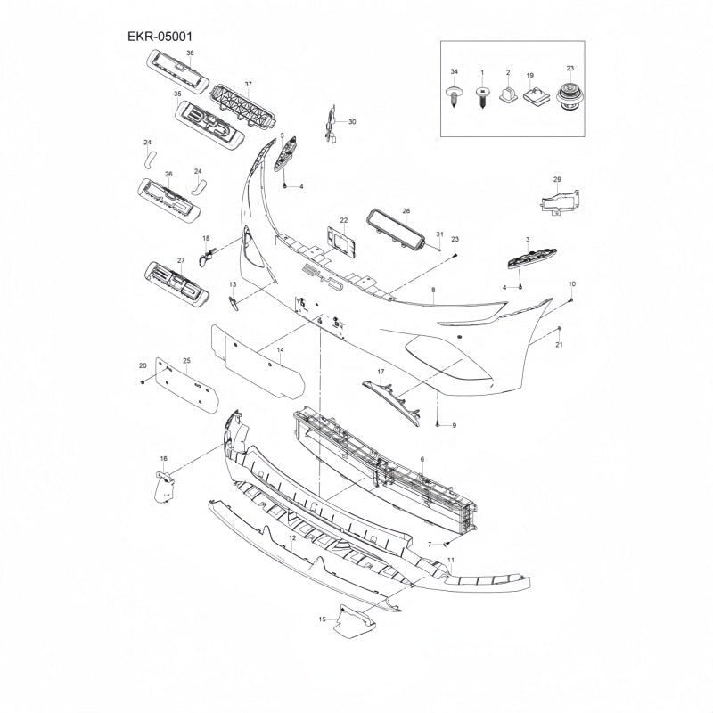 Custom OEM Replacement Parts For All BYD Models - Nice BYD