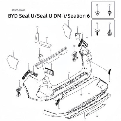Custom OEM Replacement Parts For All BYD Models - Nice BYD