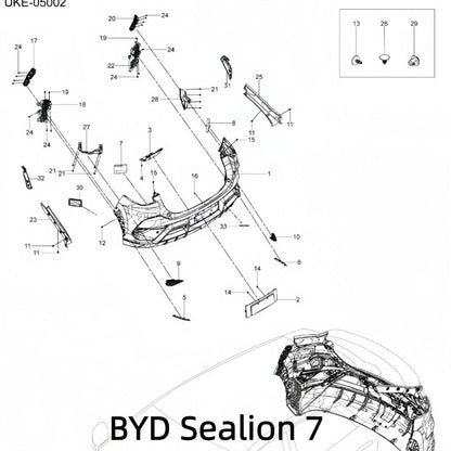 Custom OEM Replacement Parts For All BYD Models - Nice BYD
