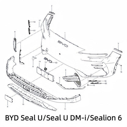 Custom OEM Replacement Parts For All BYD Models - Nice BYD