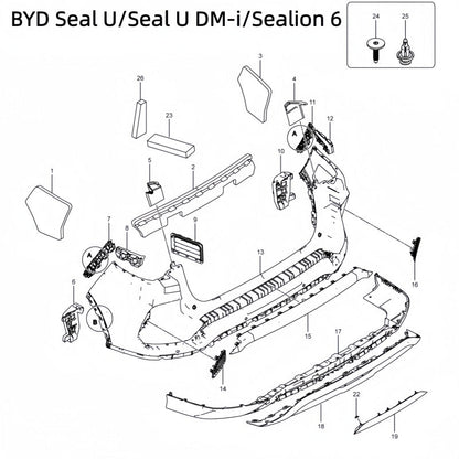 Custom OEM Replacement Parts For All BYD Models - Nice BYD