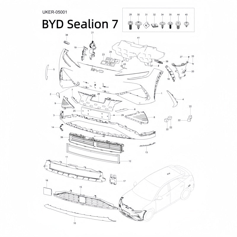 Custom OEM Replacement Parts For All BYD Models - Nice BYD