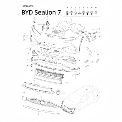 Custom OEM Replacement Parts For All BYD Models - Nice BYD