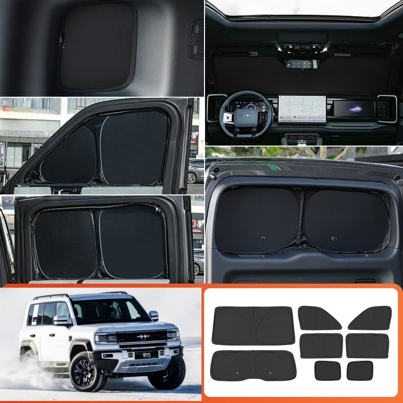 Custom Window Sun Shades for BYD Leopard 5 & Denza B5 - Nice BYD