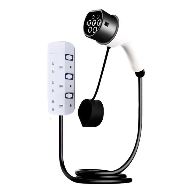 Electric Car Side Discharge Plug Only Suitable for BYD Car EV Type2 13A Charger Cable with EU Socket Outdoor Power Station 3 Ports (Need car supports V2L) - Nice BYD