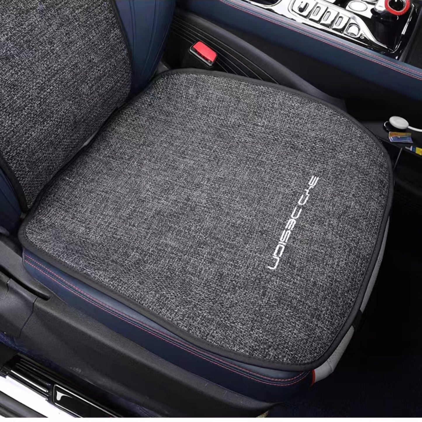 For BYD Atto 3 / Dolphin Breathable Linen Car Seat Cushion Protect Mat - Nice BYD