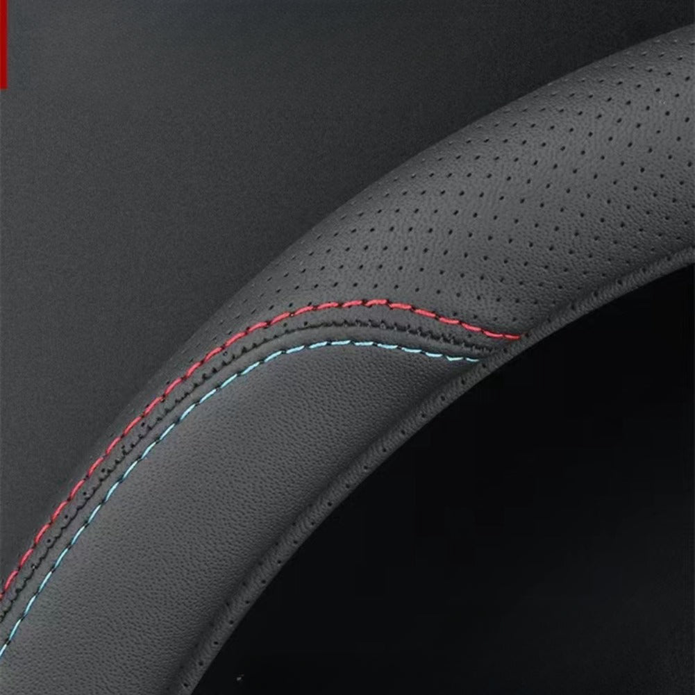 For BYD Atto 3 Microfiber Leather Sports D - shaped Car Steering Wheel Cover - Nice BYD