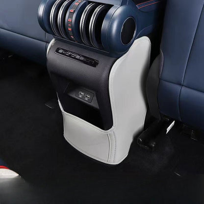 For BYD Atto 3 PU Leather Anti Kick Mat Pad Mats Seat Back Protector - Nice BYD