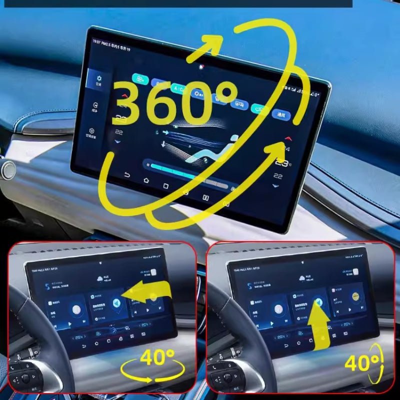 360° Anti-Glare Navigation Screen Rotator for BYD