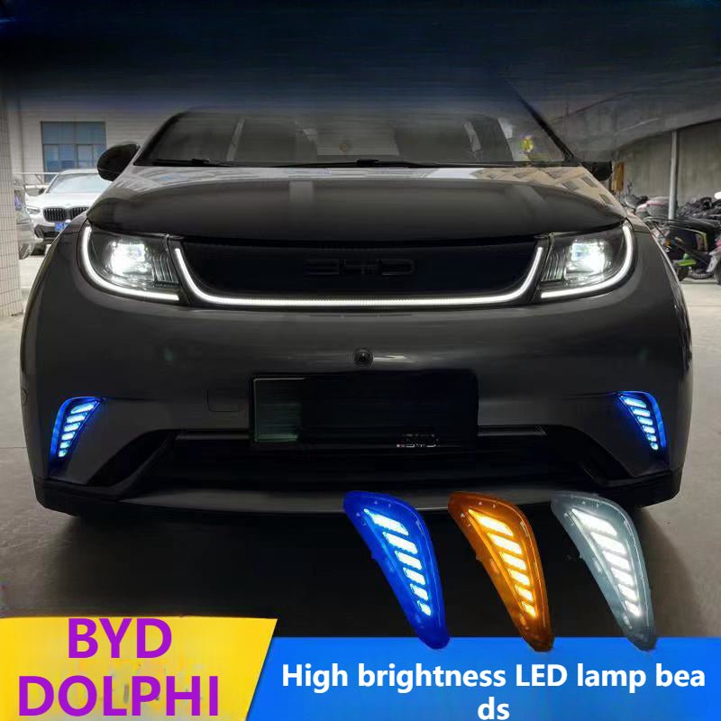 For BYD DOLPHIN Front Fog Light Tricolor Dimming - Nice BYD