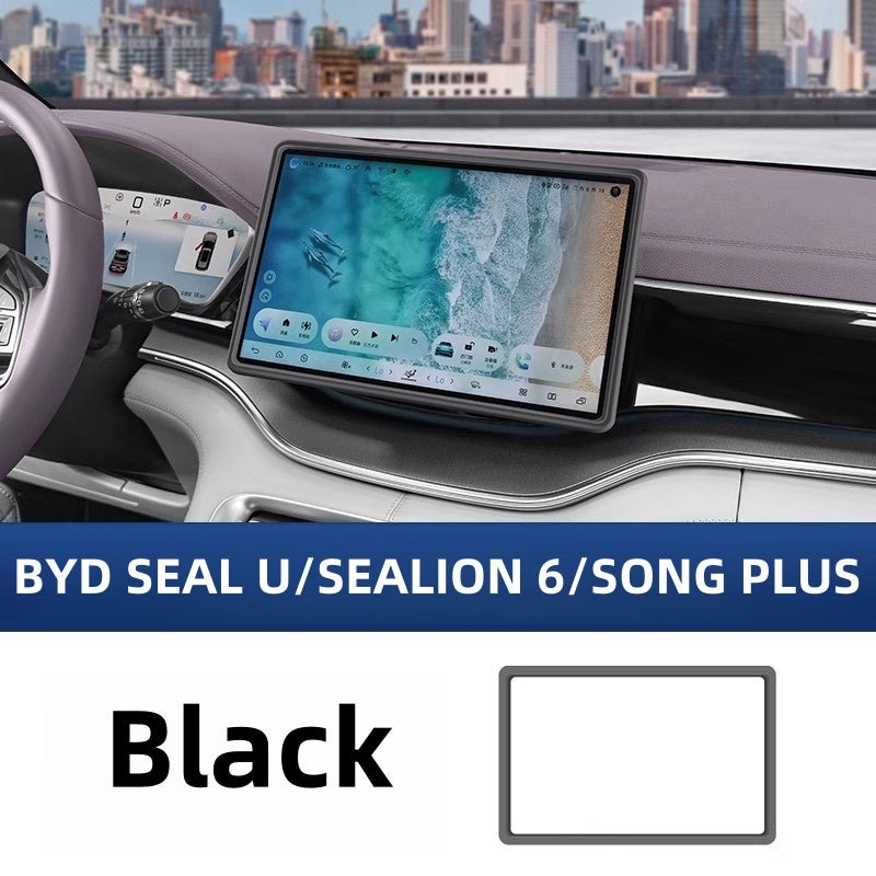 For BYD Seal U/SEALION 6 Silicone Navigation Screen Frame Protector - Nice BYD