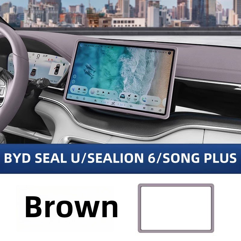 For BYD Seal U/SEALION 6 Silicone Navigation Screen Frame Protector - Nice BYD