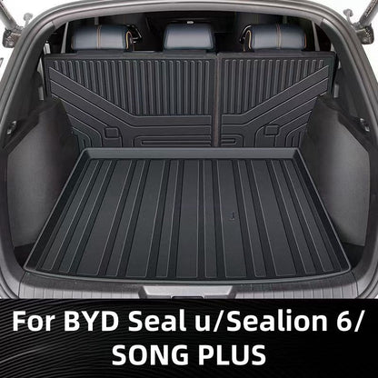 For BYD Sealion 6,Seal u Trunk Rubber Floor Mat - Nice BYD