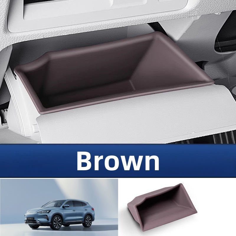 For BYD SEALION 6/SEAL U/SONG PLUS Car Under The Steering Wheel Storage Box Silicone Pad - Nice BYD