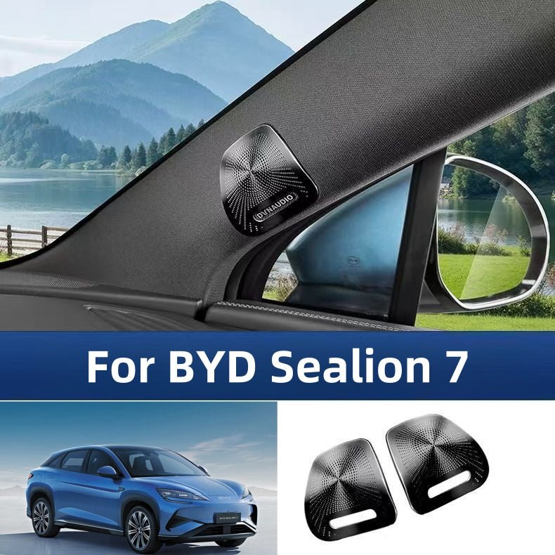 For BYD Sealion 7 A - Pillar Sound Cover (2 Pcs） - Nice BYD