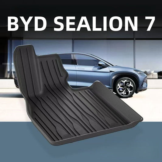 For BYD SEALION 7 All - Weather TPE Rubber Mats & Trunk Mats - Nice BYD