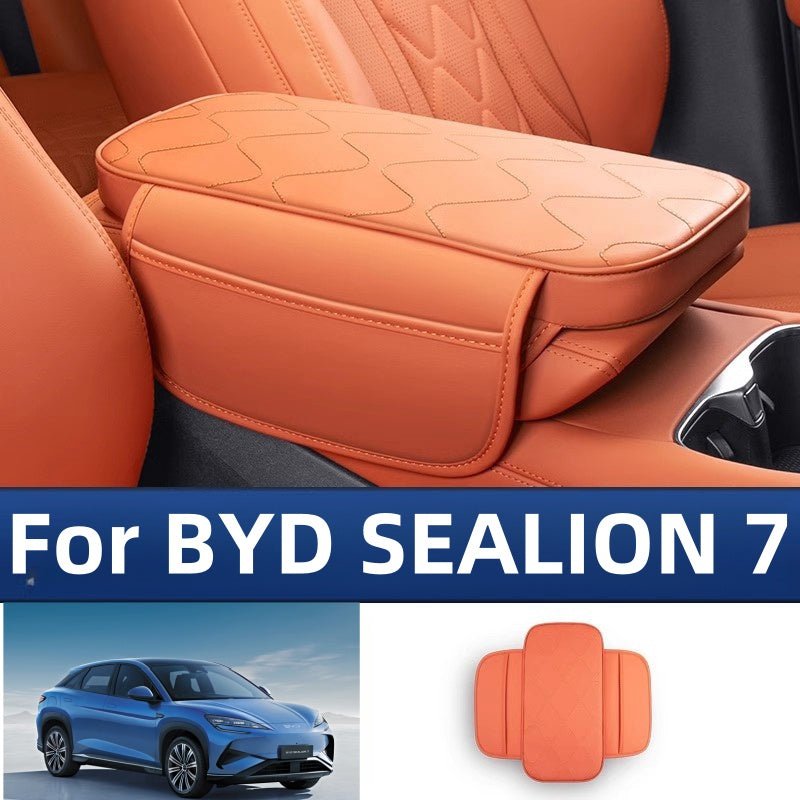 For BYD SEALION 7 Armrest Cover Central Armrest Leather Protective Cover - Nice BYD