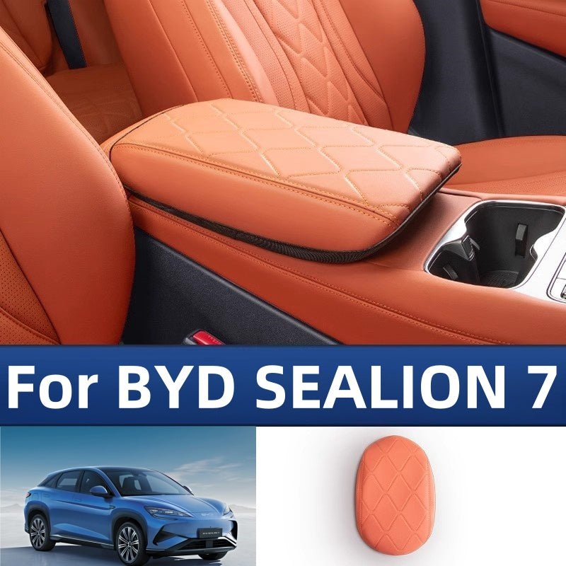 For BYD SEALION 7 Armrest Cover Central Armrest Leather Protective Cover - Nice BYD