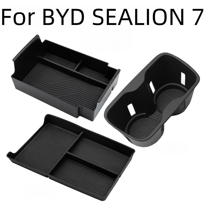 For BYD SEALION 7 Car Central Armrest Storage Box - Nice BYD