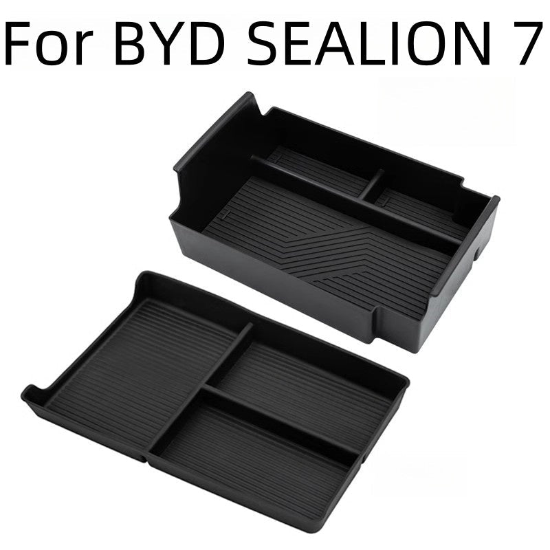 For BYD SEALION 7 Car Central Armrest Storage Box - Nice BYD