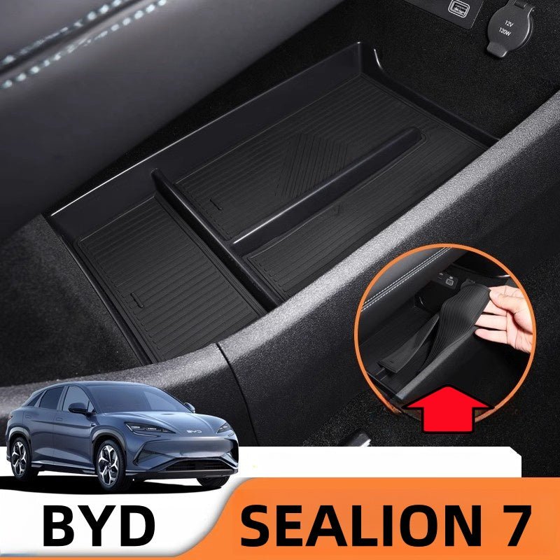 For BYD SEALION 7 Center Console Under The Side Storage Box - Nice BYD