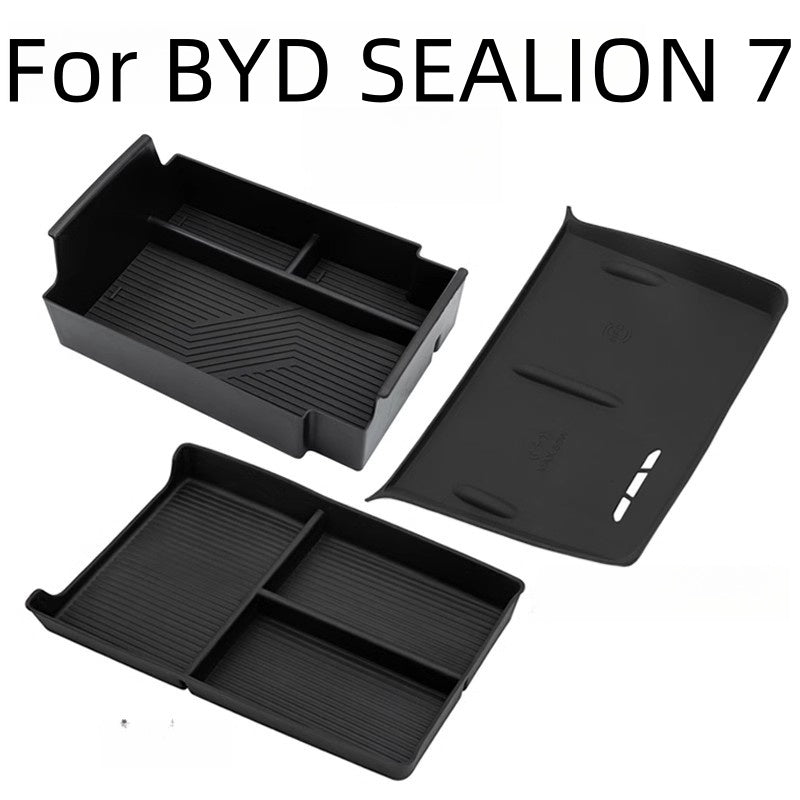 For BYD SEALION 7 Center Console Under The Side Storage Box - Nice BYD