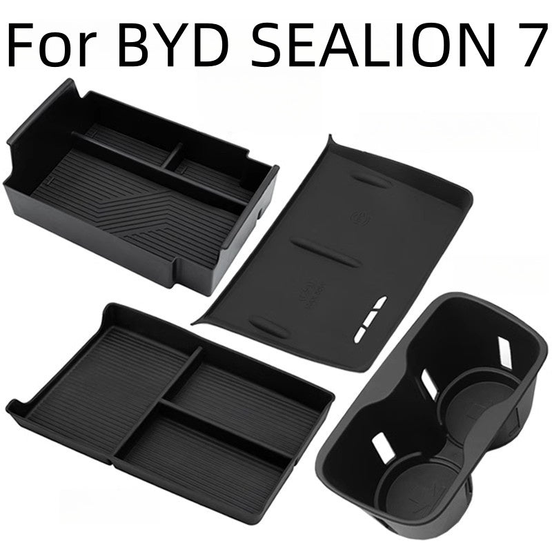 For BYD SEALION 7 Center Console Under The Side Storage Box - Nice BYD