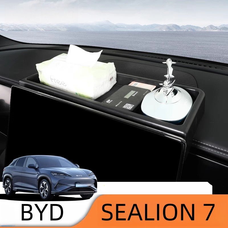 For BYD SEALION 7 Central Control Screen Rear Storage Box Tissue Box - Nice BYD