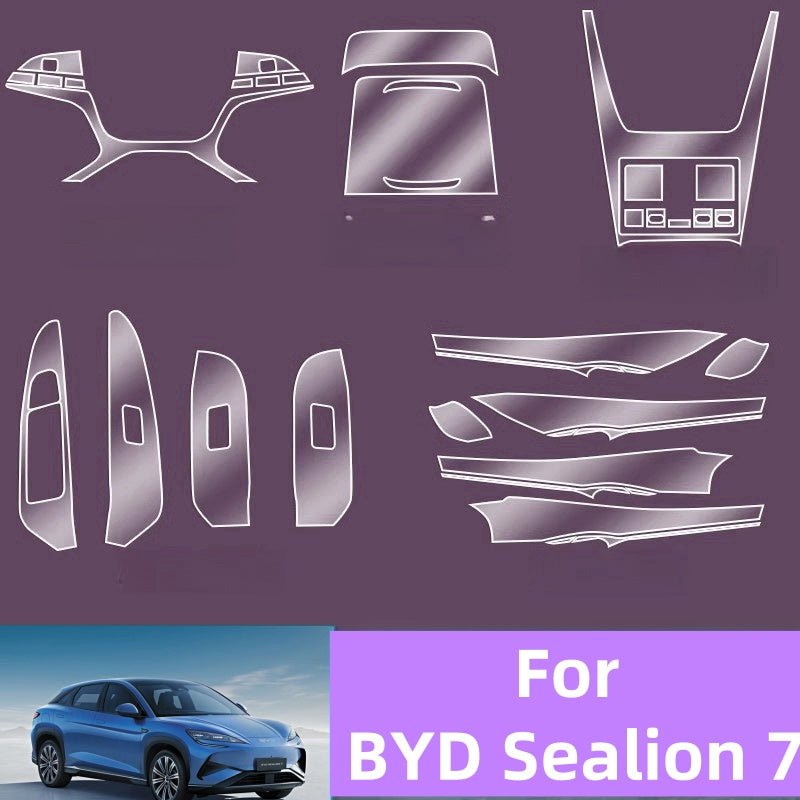 For BYD Sealion 7 Interior TPU Protective Film - Nice BYD