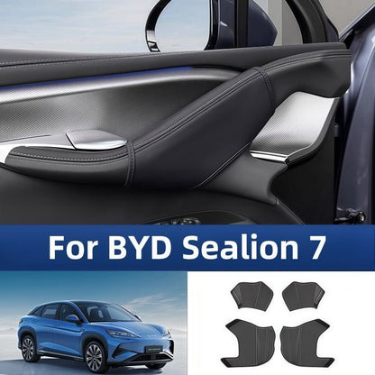 For BYD Sealion 7 Leather Door Handle（Up） Cover - Nice BYD