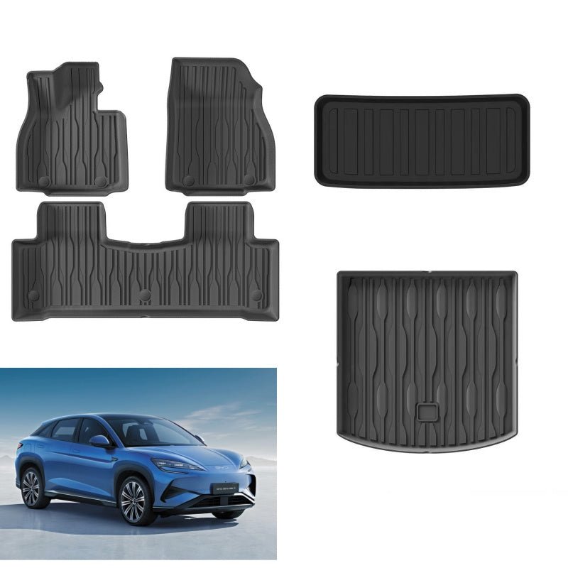 For BYD Sealion 7 TPE Floor MATS & Trunk & Frunk MATS - Nice BYD