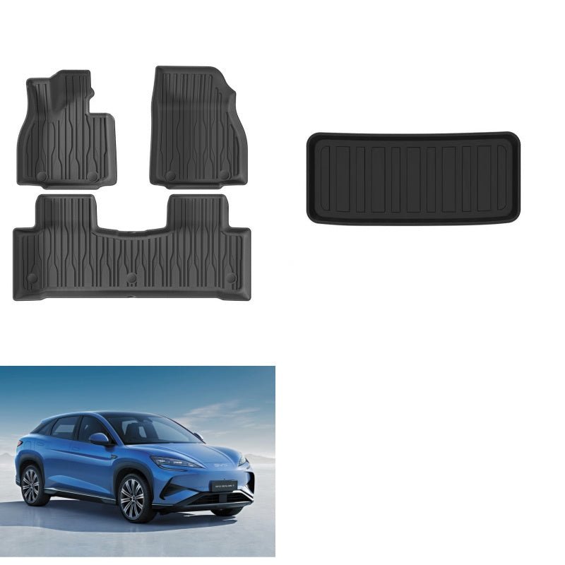 For BYD Sealion 7 TPE Floor MATS & Trunk & Frunk MATS - Nice BYD