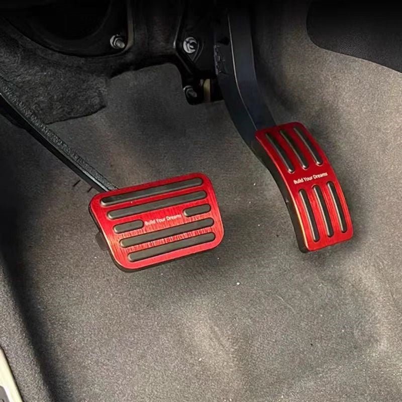shark pedal For BYD Shark/ Shark 6 Brushed Aluminum Performance Pedals
