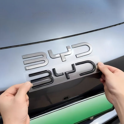 Front & Rear Badge Blackout Covers for BYD Sealion 5 DM - i - Nice BYD