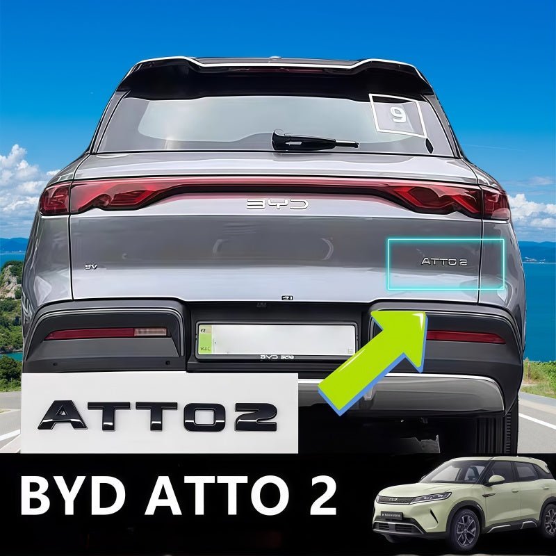Front & Rear Logo Badge for BYD ATTO 2 - Nice BYD