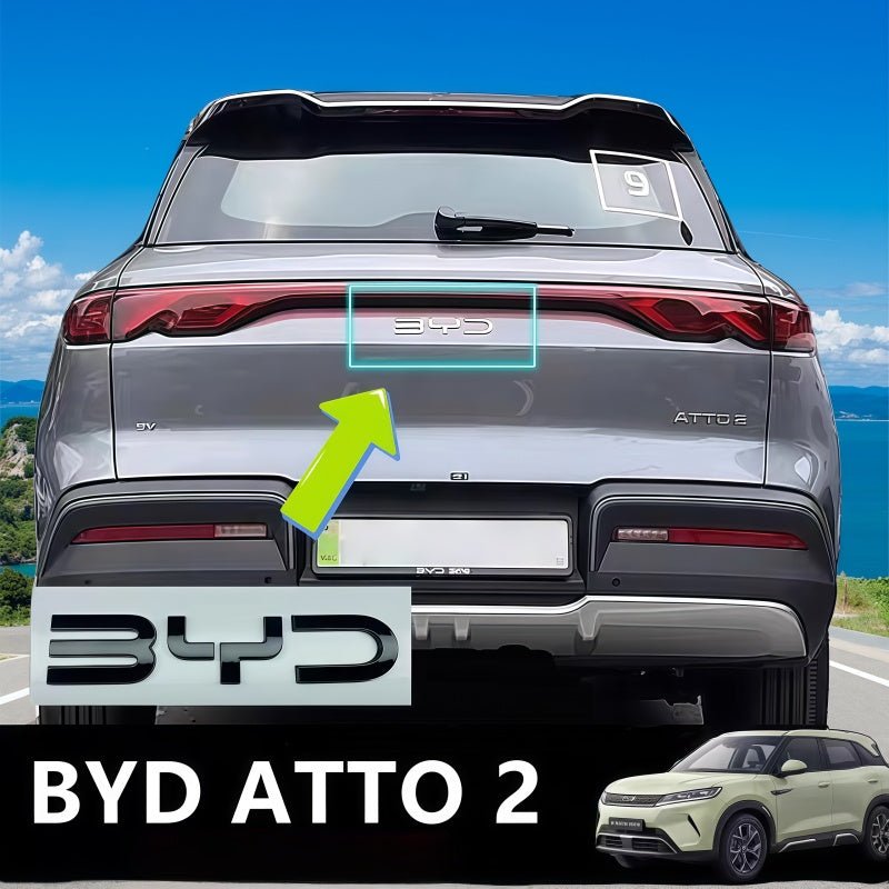 Front & Rear Logo Badge for BYD ATTO 2 - Nice BYD