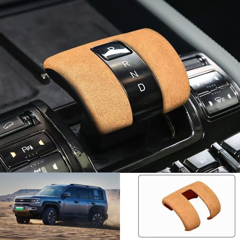 gear shift knob cover Gear Shift Knob Cover for BYD Leopard 5, Denza B5, Shark 6