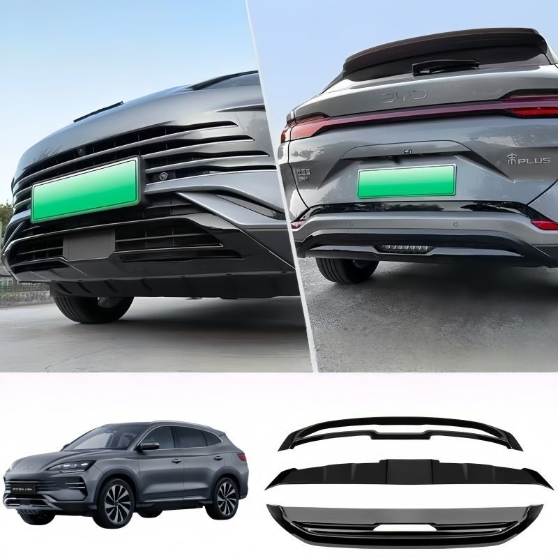 Gloss Black Front Rear Bumper Trim for BYD Sealion 6 / Seal U - Nice BYD