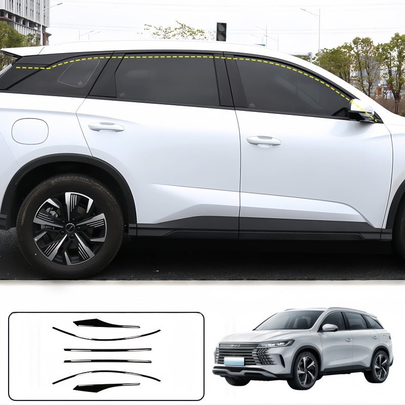 Gloss Black Window Frame Trim for BYD Sealion 5 DM - i - Nice BYD