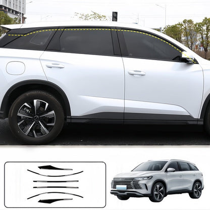 Gloss Black Window Frame Trim for BYD Sealion 5 DM - i - Nice BYD