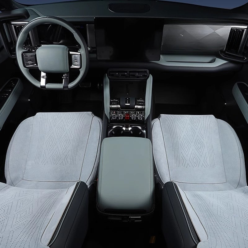 Half Coverage Suede Seat Covers for BYD Leopard 5 & Denza B5 - Nice BYD