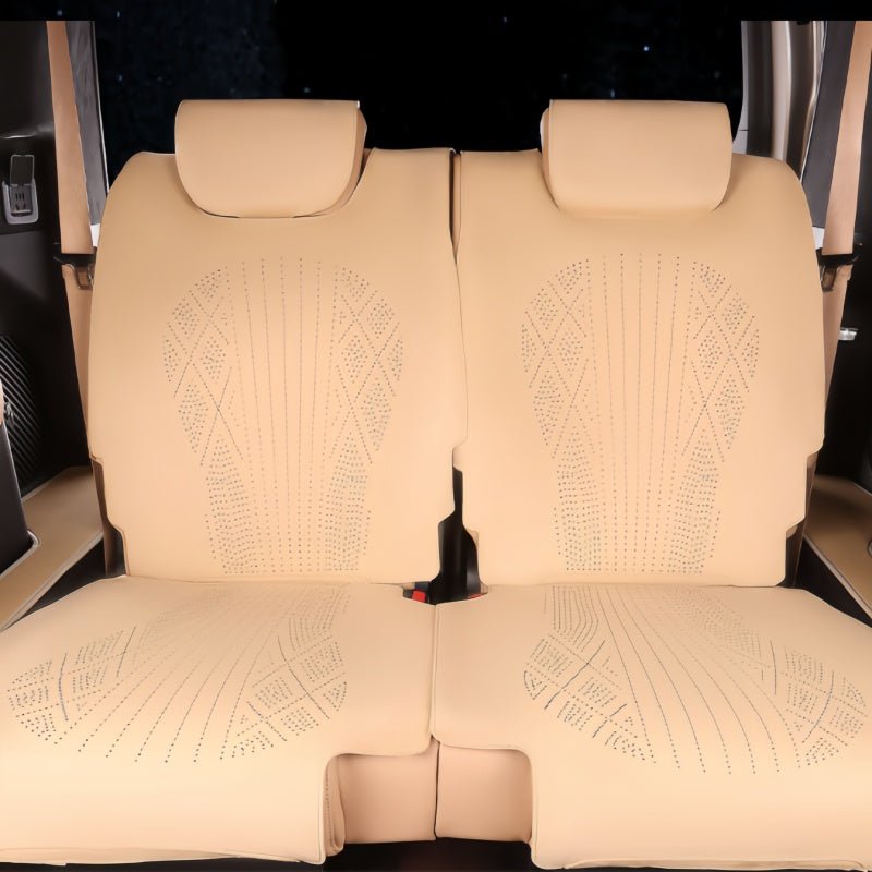 Half Coverage Suede Seat Covers for Denza B8 & BYD Leopard 8 - Nice BYD