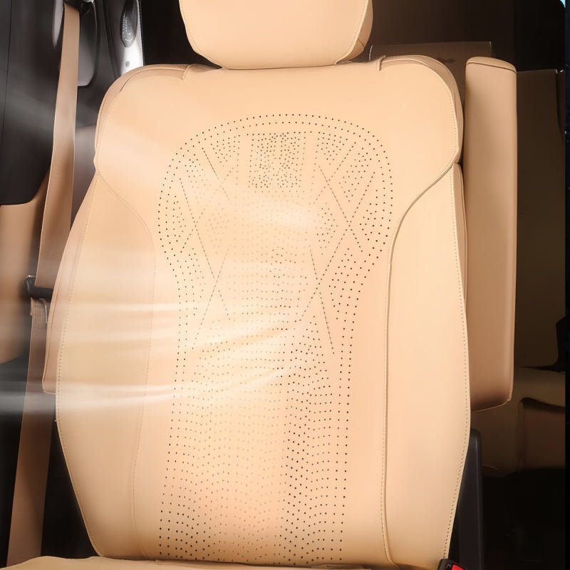 Half Coverage Suede Seat Covers for Denza B8 & BYD Leopard 8 - Nice BYD